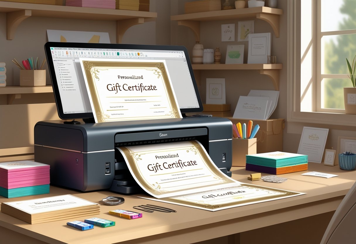 Personalized Gift Certificate Printing: Create Unique Gifts for Any Occasion